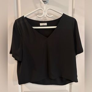 Aritzia Babaton vneck blouse! Size medium. Excellent condition.